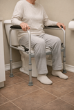 Free Standing Folding Toilet Safety Rail
