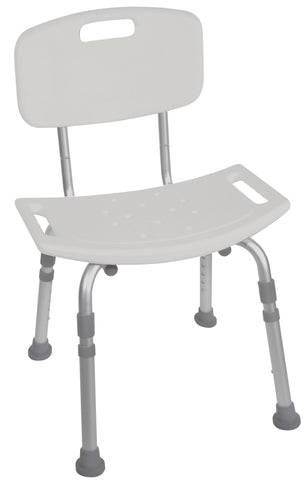 Adjustable Bath Chair With Back