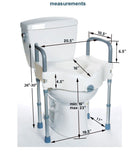 Raised Toilet Seat with Legs