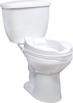 Raised Toilet Seat with Clamps